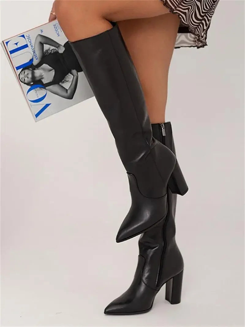 Acacia | Botas Elegantes Bajas de Estilo Sofisticado - 6