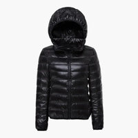 Adelaida | Chaqueta Acolchada Ligera de Mujer con Capucha