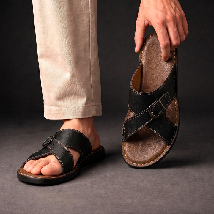Diego | Sandalias de Cuero