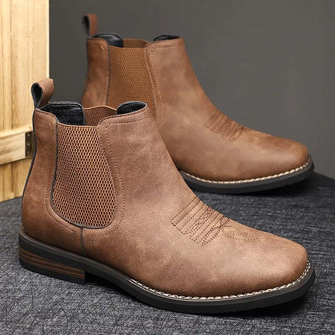 Prudencio | Botines Chelsea Clásicos de Hombre sin Cordones