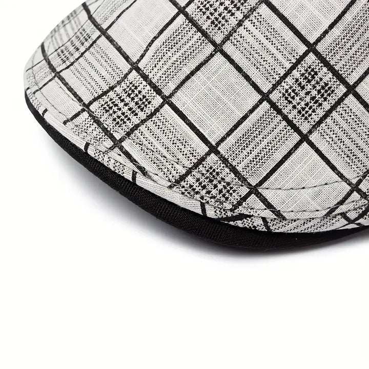 Diego|  Gorro vintage a Cuadros Ajustable
