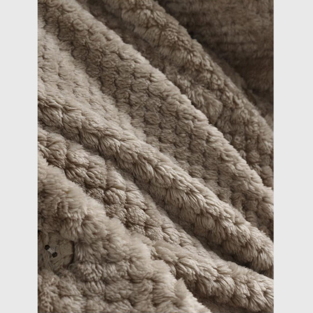 Anselma | Chaqueta Polar con Capucha