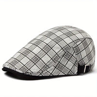 Diego|  Gorro vintage a Cuadros Ajustable