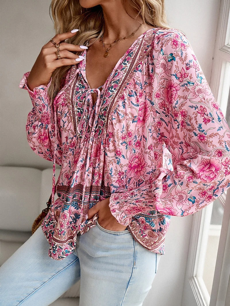 Beverly | Top Floral de Verano