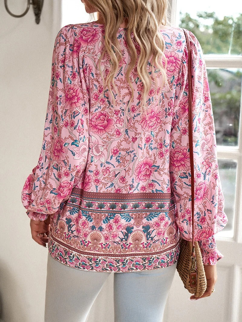 Beverly | Top Floral de Verano