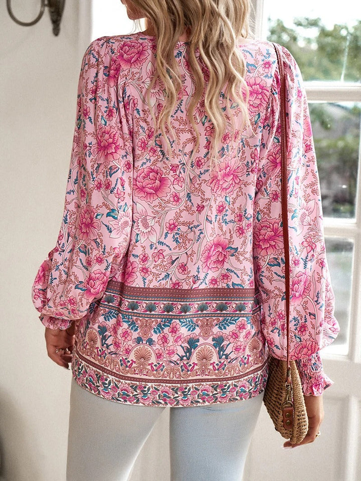 Beverly | Top Floral de Verano