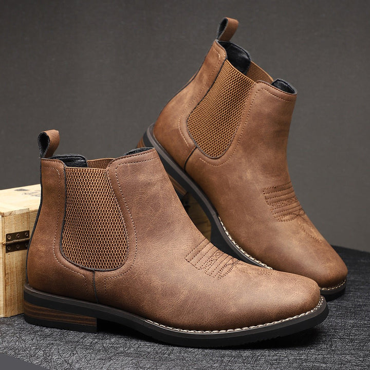 Prudencio | Botines Chelsea Clásicos de Hombre sin Cordones