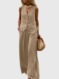 Crescencia | Conjunto Elegante de Dos Piezas
