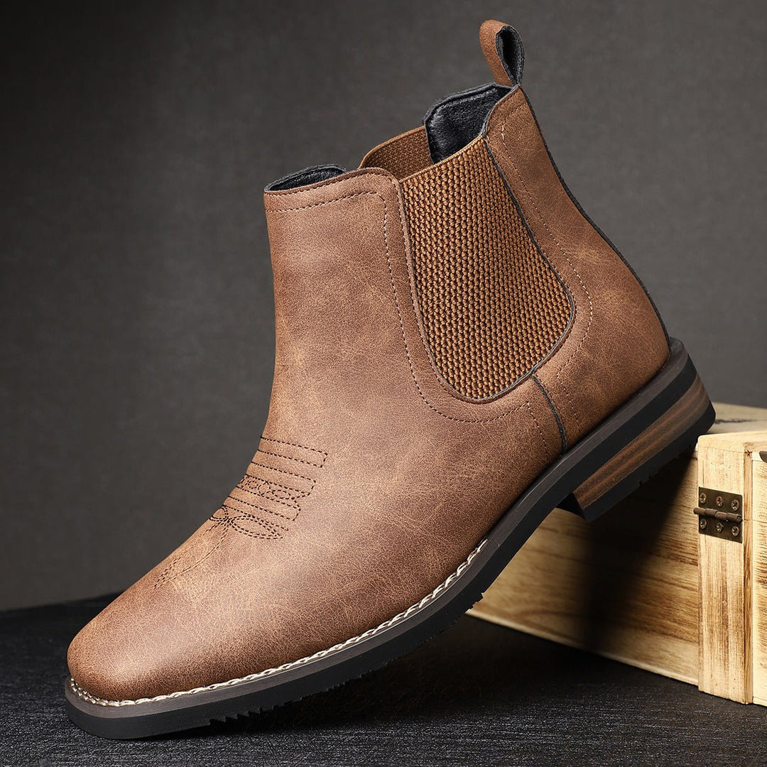 Prudencio | Botines Chelsea Clásicos de Hombre sin Cordones