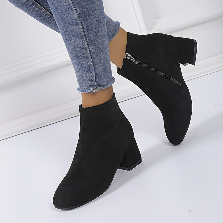 Prudencia | Botines Chelsea de Mujer con Acabado Ante