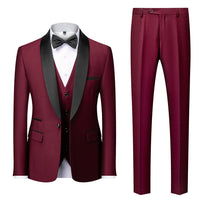 Cayetano | Esmoquin Completo con Chaleco y Pantalón Estrecho