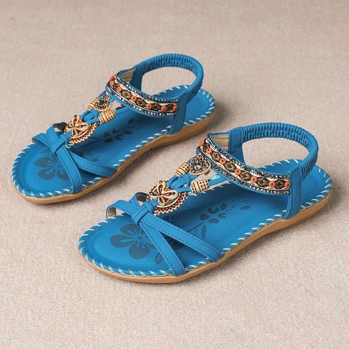 Lucía | Sandalias Estilo Ibiza Combinando Confort y Elegancia