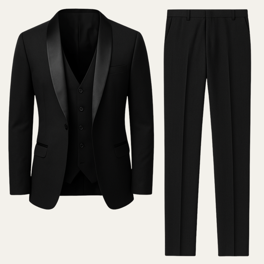 Celestino | Esmoquin de Tres Piezas Slim Fit para Ceremonias - 1