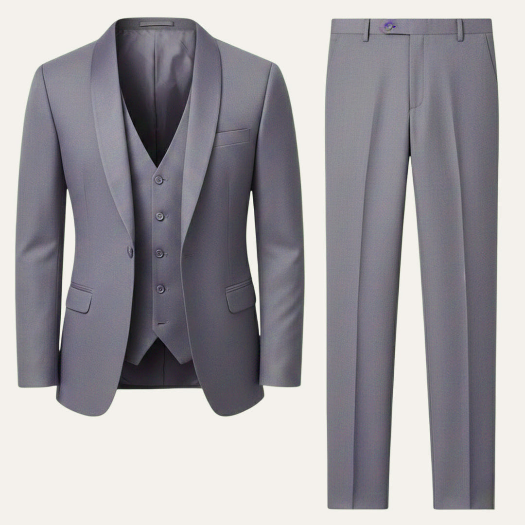 Celestino | Esmoquin de Tres Piezas Slim Fit para Ceremonias - 11