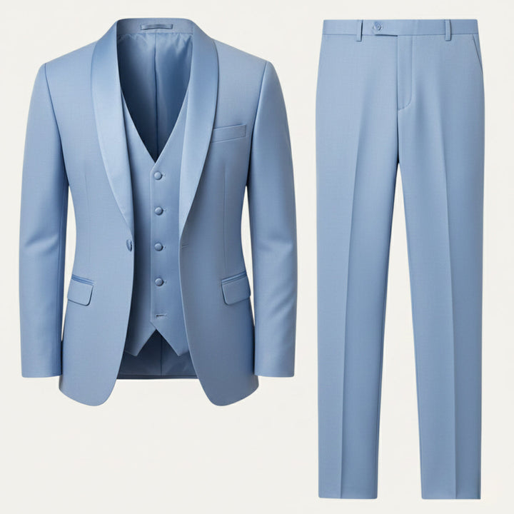 Celestino | Esmoquin de Tres Piezas Slim Fit para Ceremonias - 13