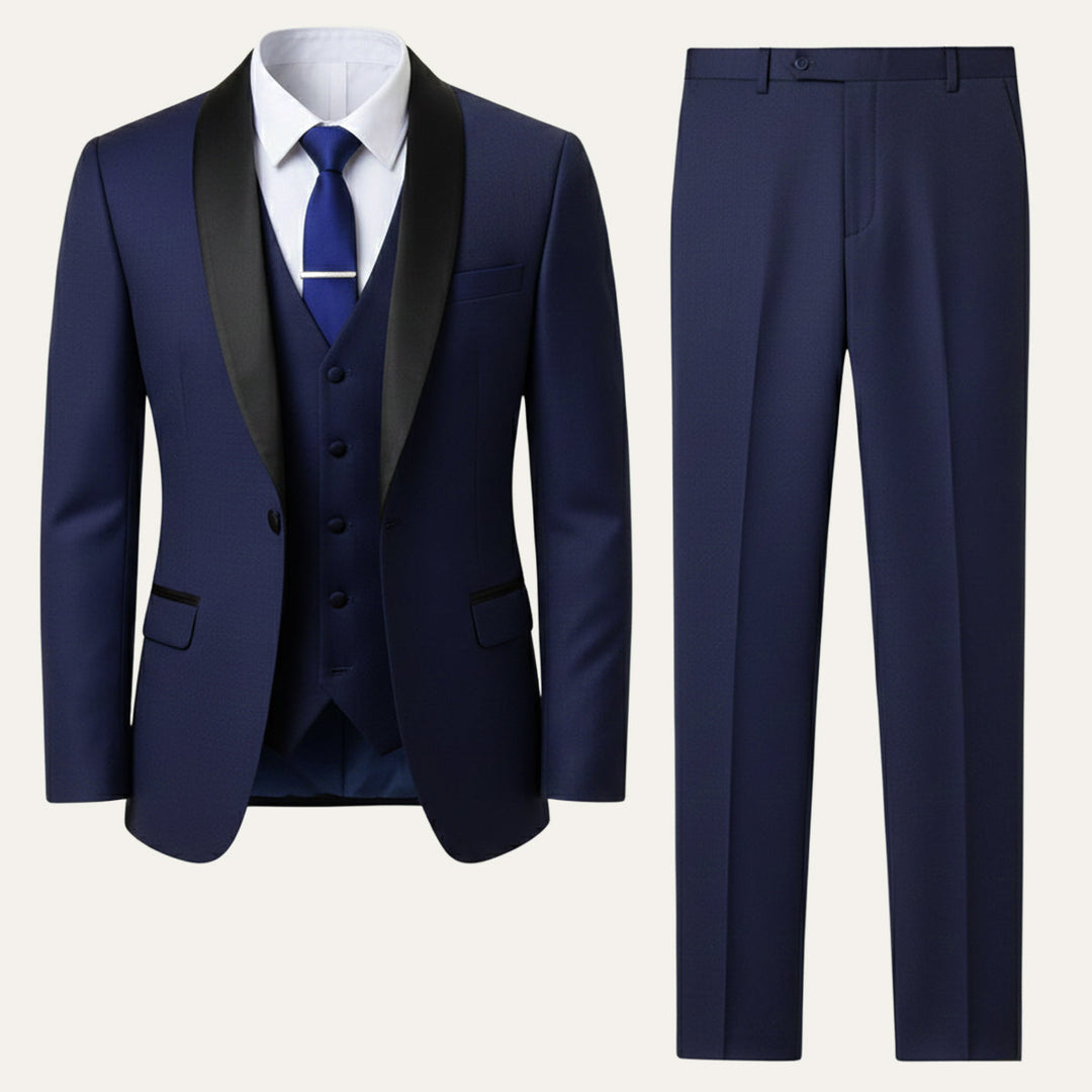 Celestino | Esmoquin de Tres Piezas Slim Fit para Ceremonias - 5
