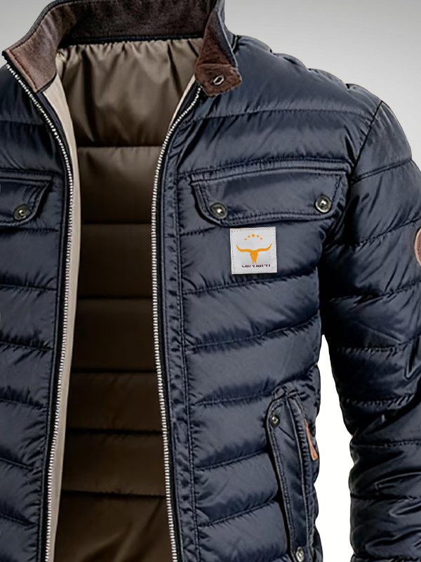 Ciriaco | Chaqueta Acolchada con Cremallera y Cuello Alto - 2