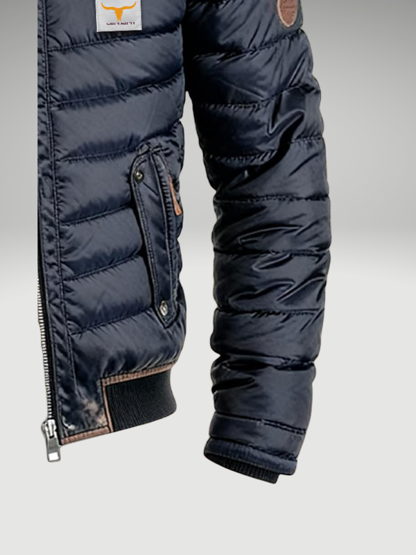 Ciriaco | Chaqueta Acolchada con Cremallera y Cuello Alto - 3