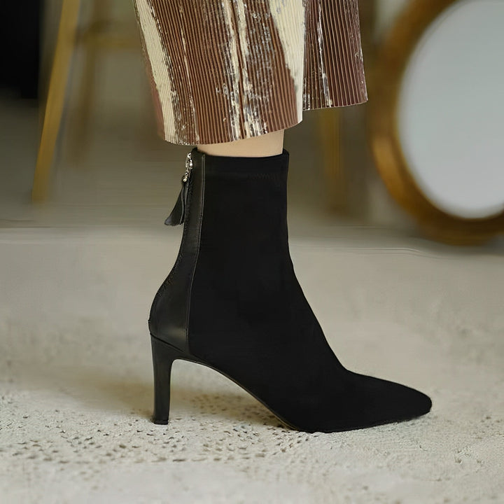 Cirila | Botines Elegantes de Mujer de Punta Fina - 1