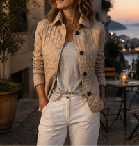 Claudina | Chaqueta Acolchada Ligera de Corte Recto