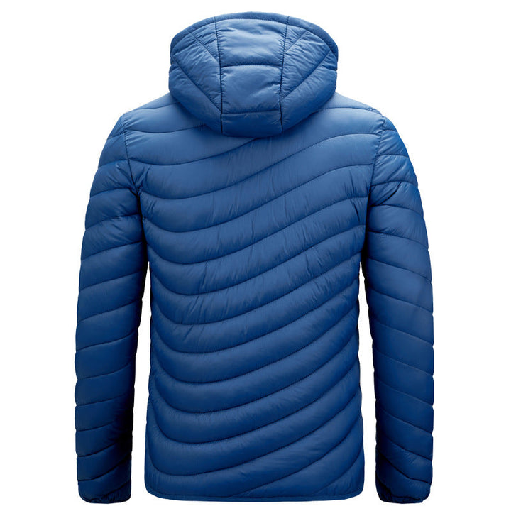 Crisanto | Chaqueta Acolchada Ligera Aspecto Piel con Capucha - 2