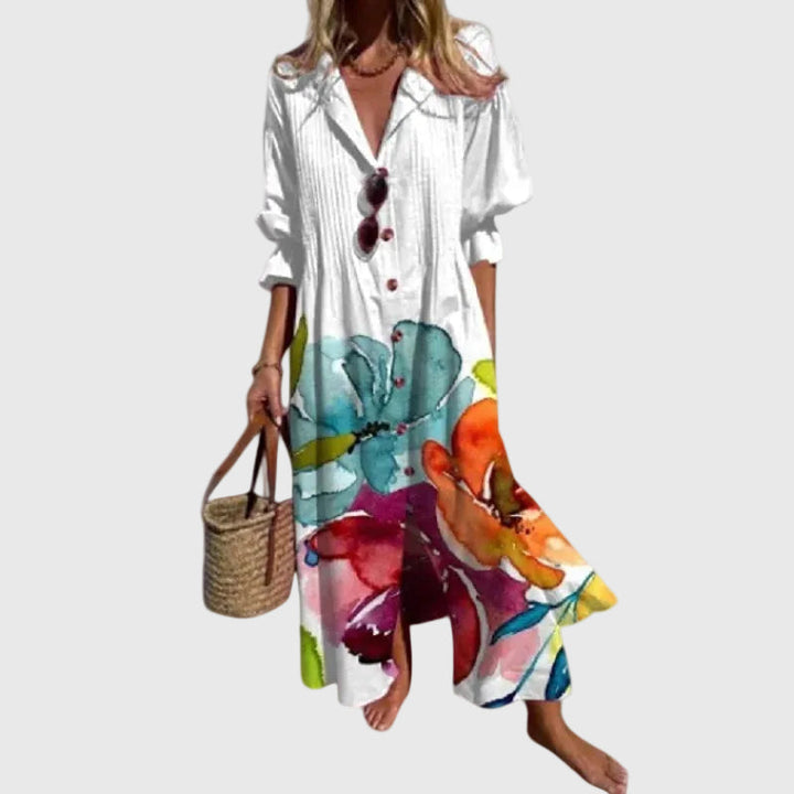 Francisca | Vestido Maxi Bohemio Elegante