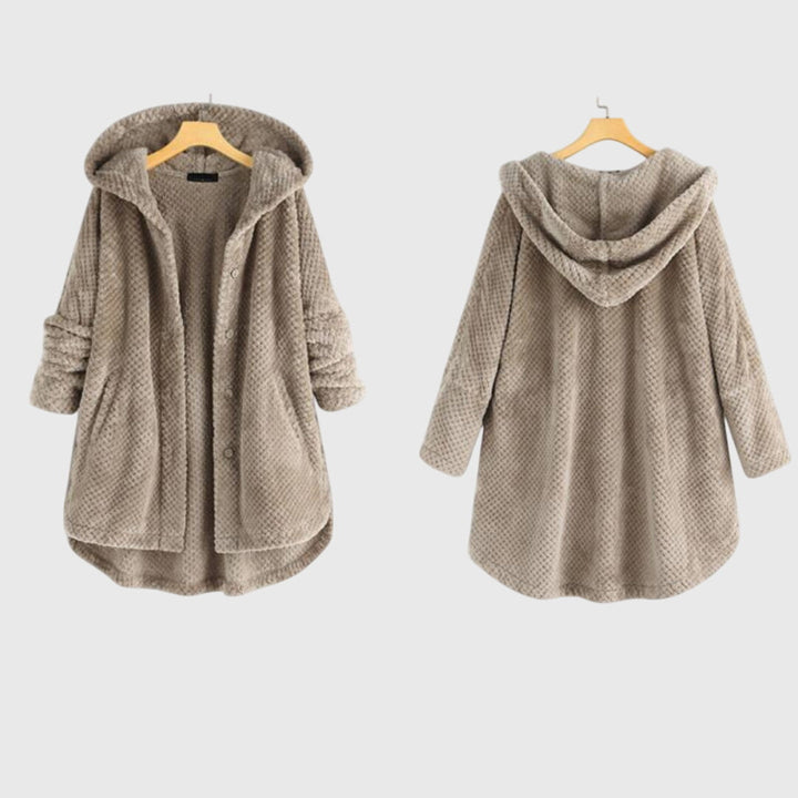 Anselma | Chaqueta Polar con Capucha