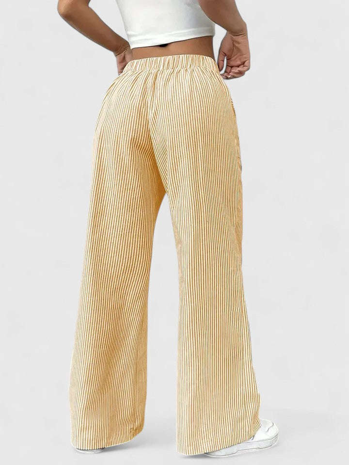 Montserrat | Pantalón Ancho de Mujer con Cintura Ajustable