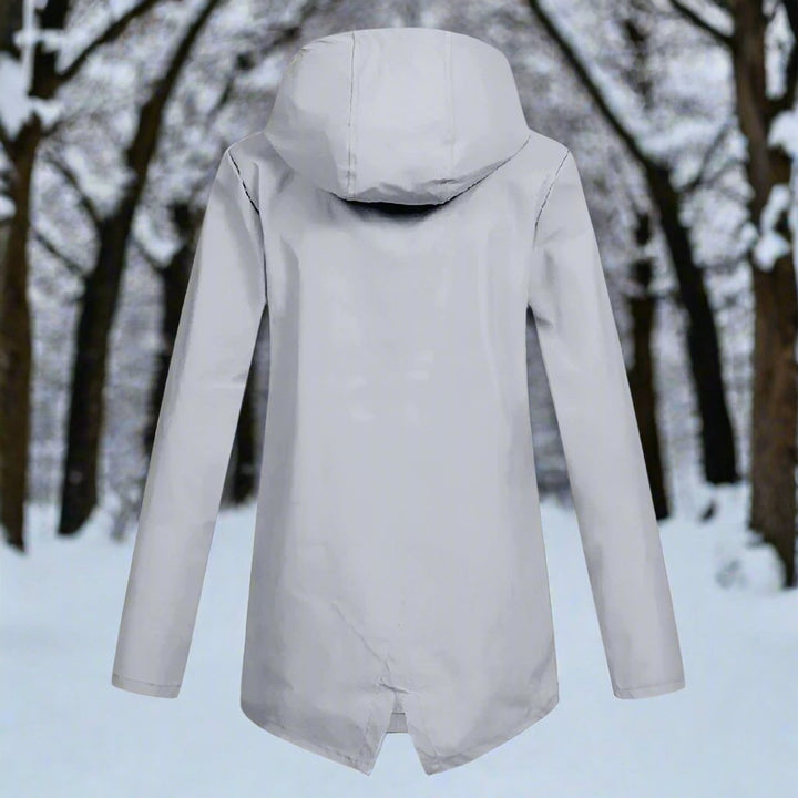 Viviana | Chaqueta Impermeable con Capucha y Cremallera