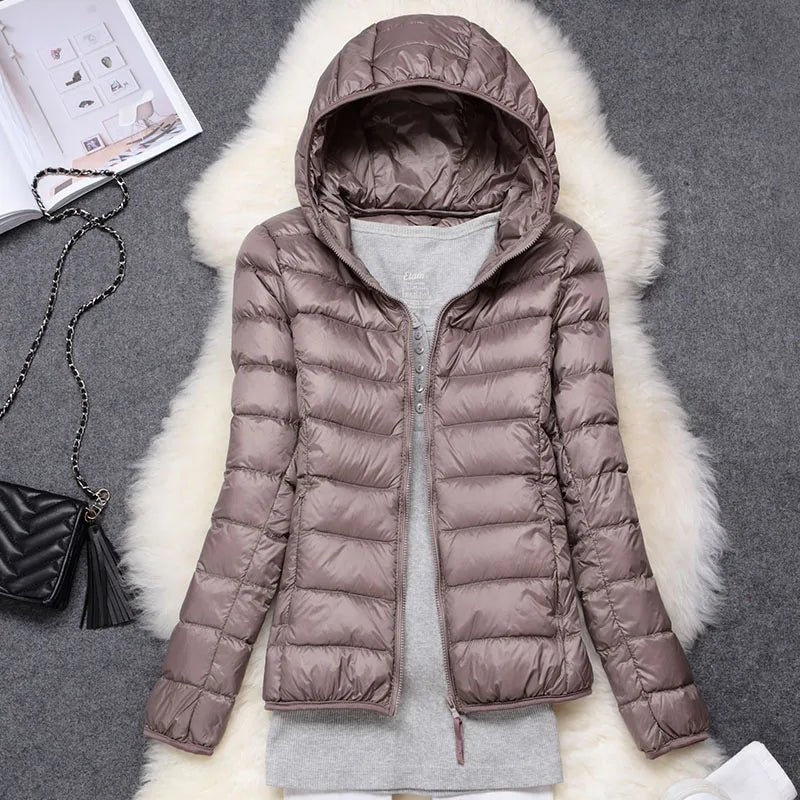 Demetria | Chaqueta Acolchada Ligera de Mujer Plegable - 1