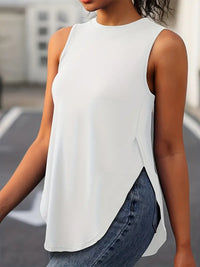 Sophia | Top Casual Sin Mangas Ajuste Relajado