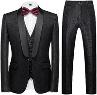 Dionisio | Esmoquin Paisley con Chaleco y Solapa Chal