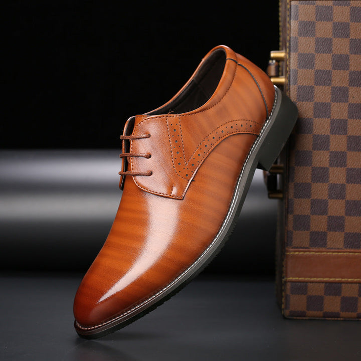 Donato | Zapatos de Vestir Brogue en Colores Vivos - Amarillo