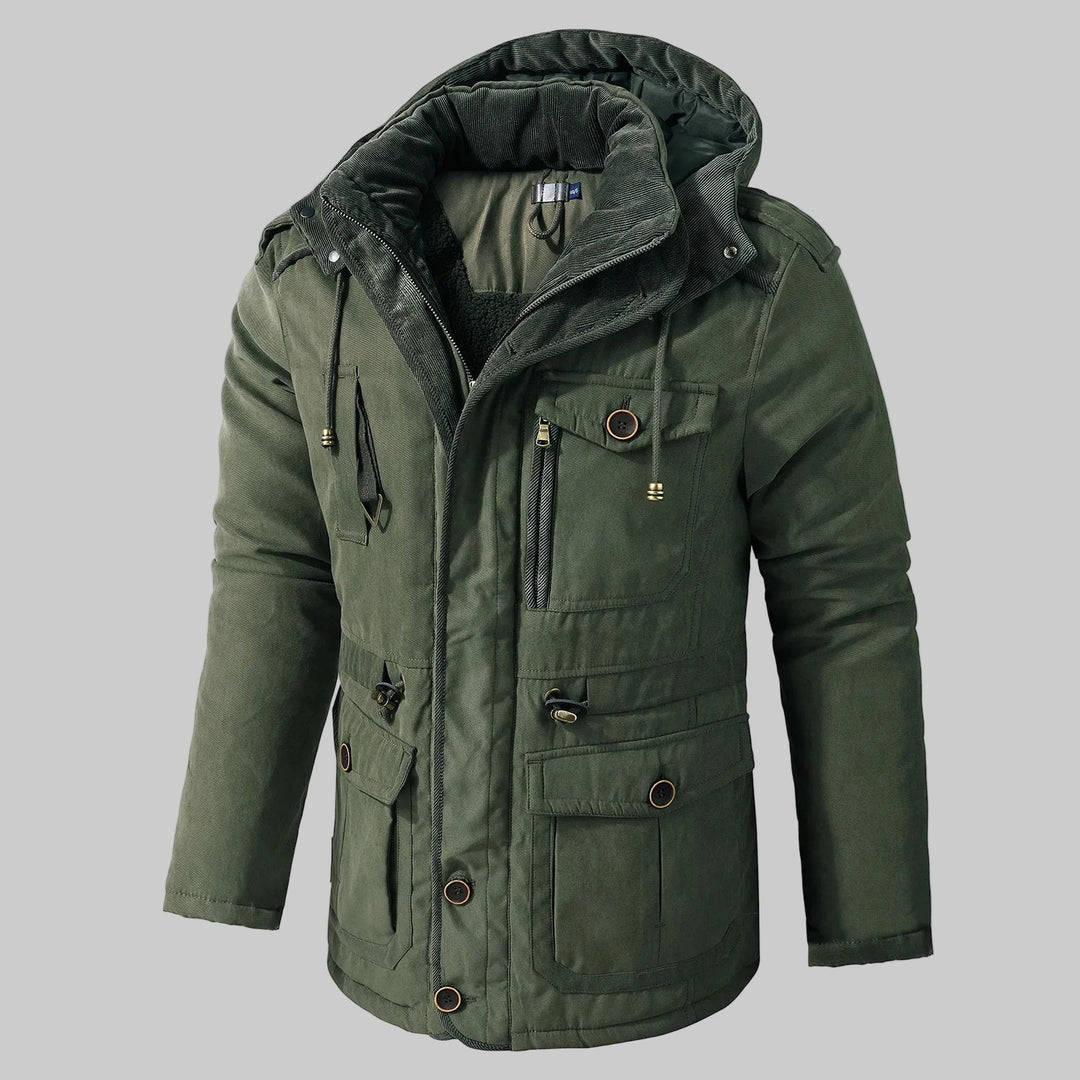 Basilio | Chaqueta de Invierno Multibolsillos de Hombre