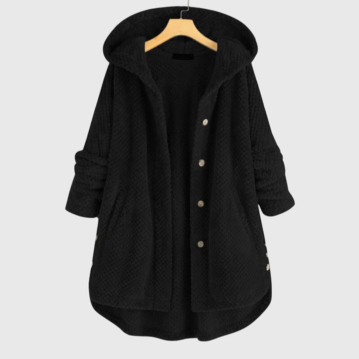 Anselma | Chaqueta Polar con Capucha