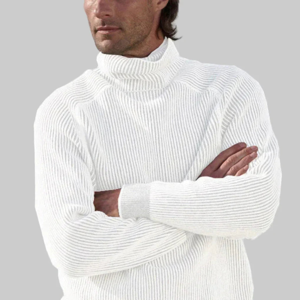 Bartolo | Jersey de Cuello Alto Liso para Hombre