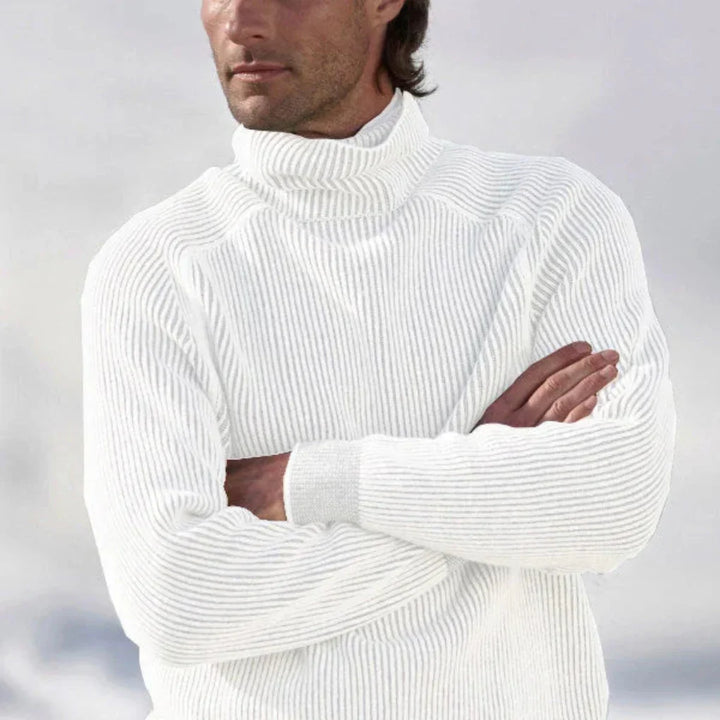 Cipriano | Jersey de Cuello Alto Elegante de Hombre