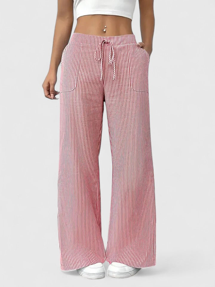 Montserrat | Pantalón Ancho de Mujer con Cintura Ajustable