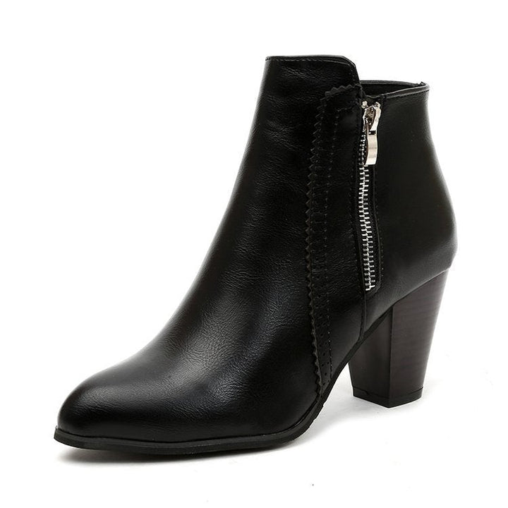 Estefanía | Botines Elegantes de Mujer con Cremallera Lateral - 3