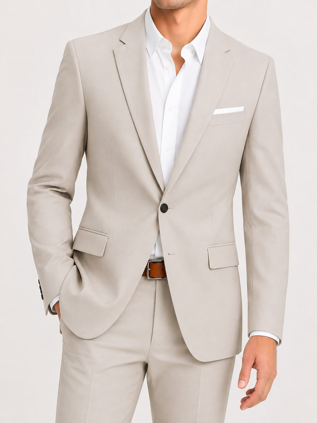 Beige / 4XL