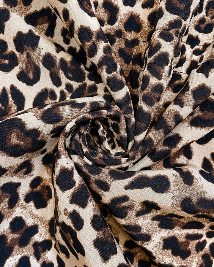 Evangelina | Chaqueta con Capucha Reversible de Leopardo - 11