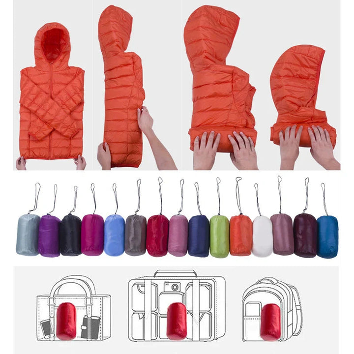 Evarista | Chaqueta Acolchada Ligera con o sin Capucha - 3