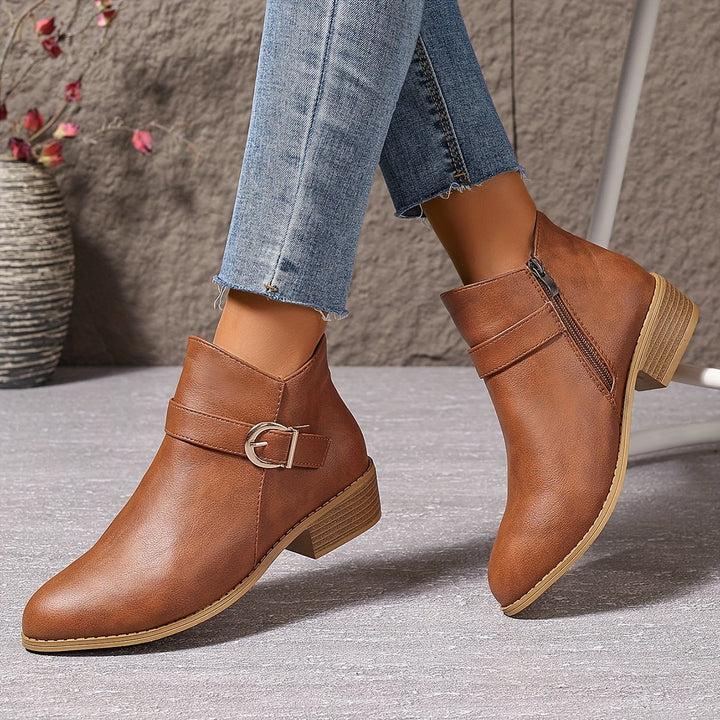 Severina | Botines Chelsea de Mujer con Correa Envolvente