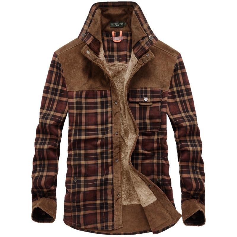 Bernardo | Camisa Chaqueta de Hombre de Cuadros