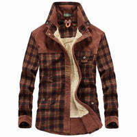 Bernardo | Camisa Chaqueta de Hombre de Cuadros