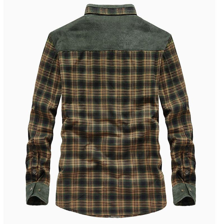Bernardo | Camisa Chaqueta de Hombre de Cuadros
