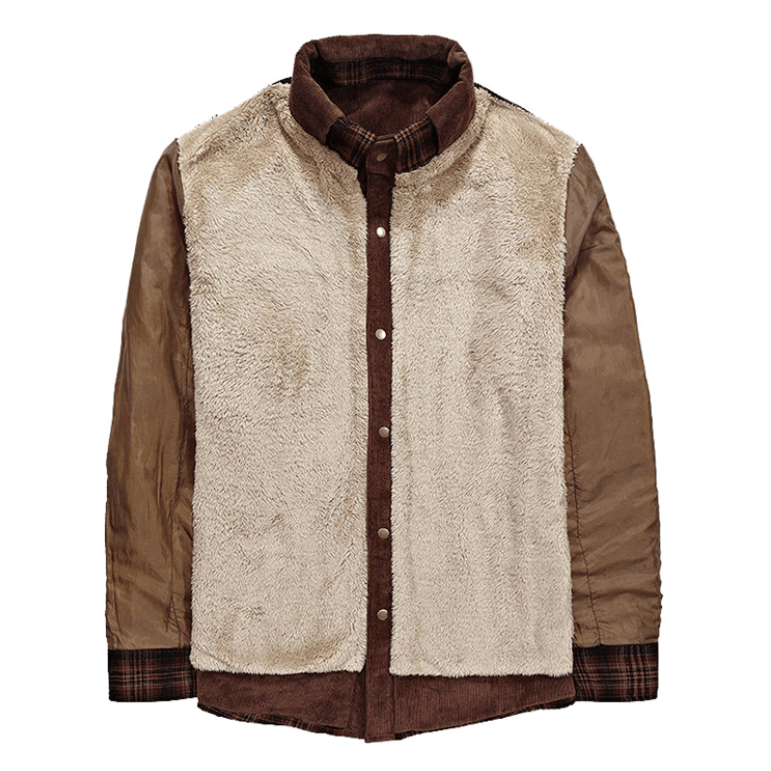 Bernardo | Camisa Chaqueta de Hombre de Cuadros