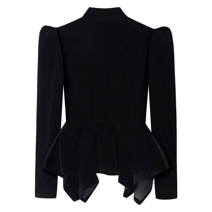 Flavia | Chaqueta de Terciopelo Entallada con Peplum - 2