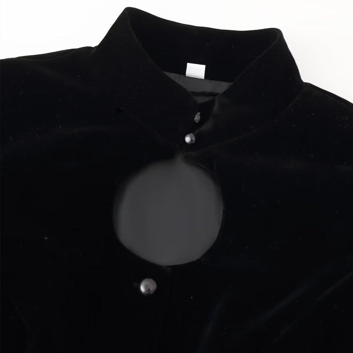 Flavia | Chaqueta de Terciopelo Entallada con Peplum - 3