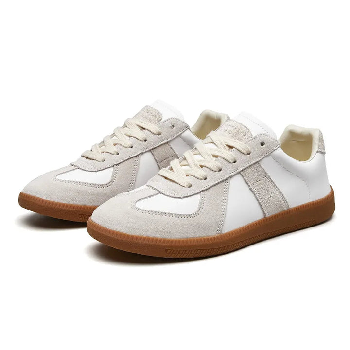 Florián | Zapatillas de Cordones con Suela Antideslizante - Blanco